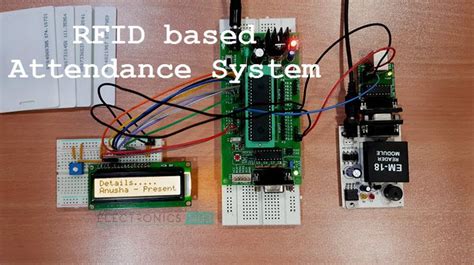 project report on rfid based attendance system atmega16|rfid based attendance circuit.